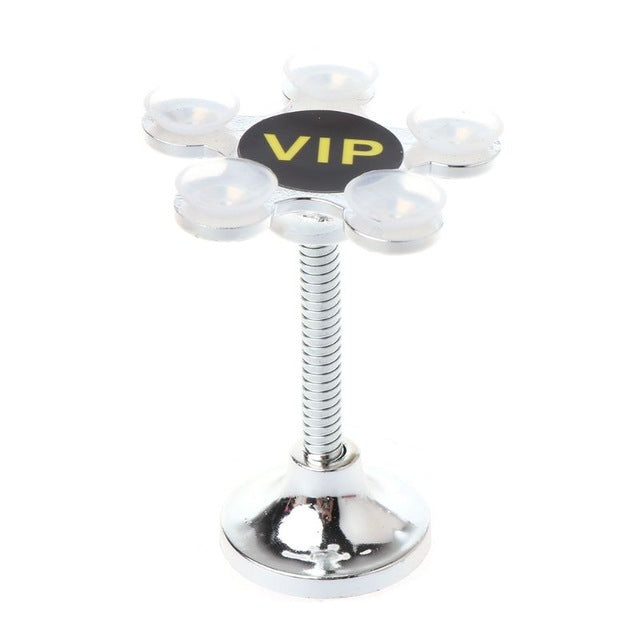JMT-008010 Double-Sided Silicone Suction Phone Holder for Stable Desktop Use