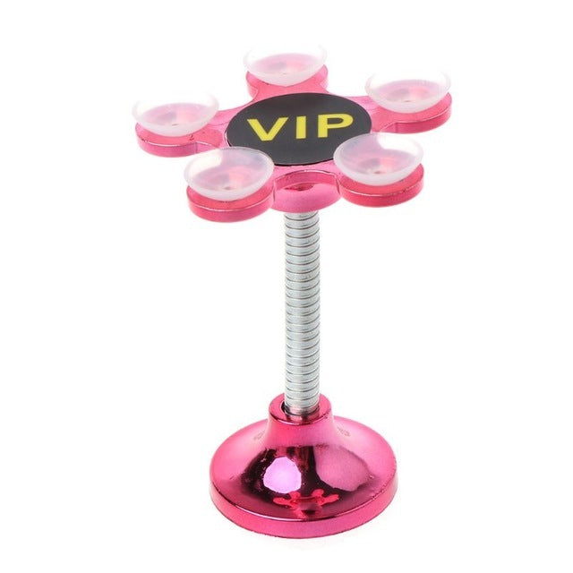 JMT-008010 Double-Sided Silicone Suction Phone Holder for Stable Desktop Use