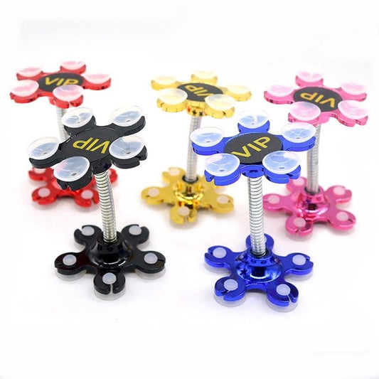 JMT-008010 Double-Sided Silicone Suction Phone Holder for Stable Desktop Use
