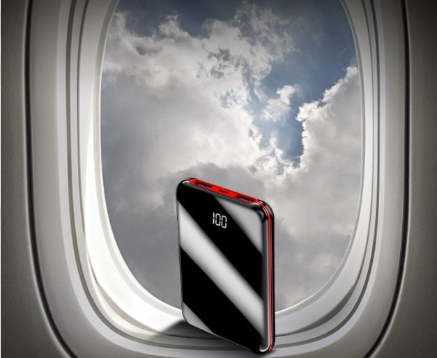 JMT-008330 Mini LCD Display Power Bank with Quick Charging - 10000mAh Capacity