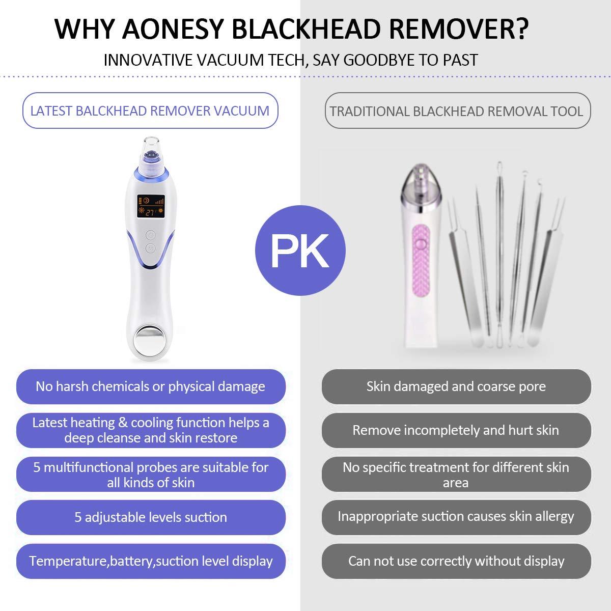 JMT-008394 Hot and Cold Suction Blackhead Remover with Cooling and Heating Functions
