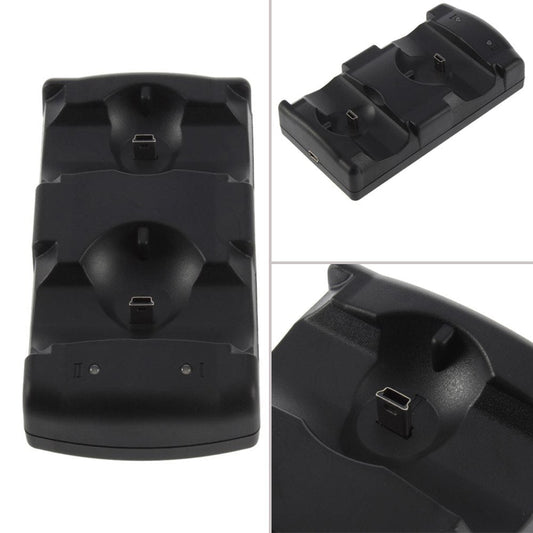 JMT-008458 USB Dual Charging Dock for PlayStation 3 Controllers and Move Navigation - Charges Two Devices Simultaneously