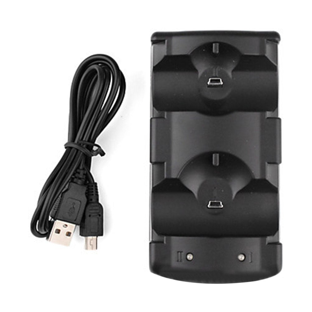 JMT-008458 USB Dual Charging Dock for PlayStation 3 Controllers and Move Navigation - Charges Two Devices Simultaneously