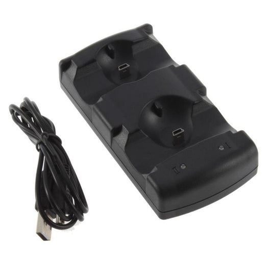 JMT-008458 USB Dual Charging Dock for PlayStation 3 Controllers and Move Navigation - Charges Two Devices Simultaneously