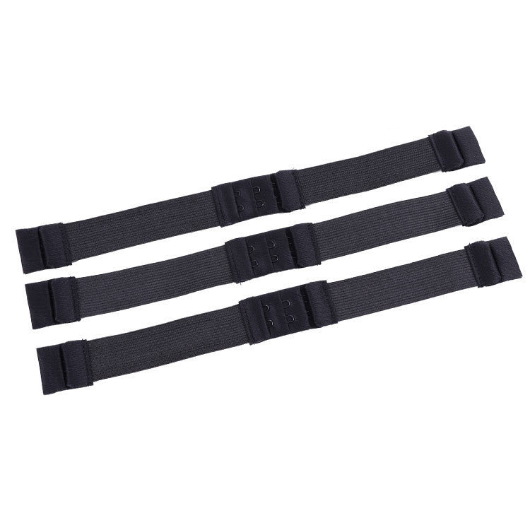 JMT-009674 Adjustable Elastic Band Wig Mesh Cap for Long Straight Hair with Bangs - 31cm Length, Natural Style