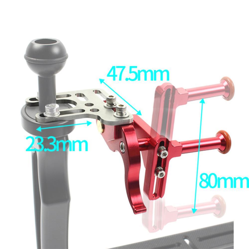 JMT-009674 Underwater Camera Shutter Button Extension Lever for Mirrorless and SLR Cases