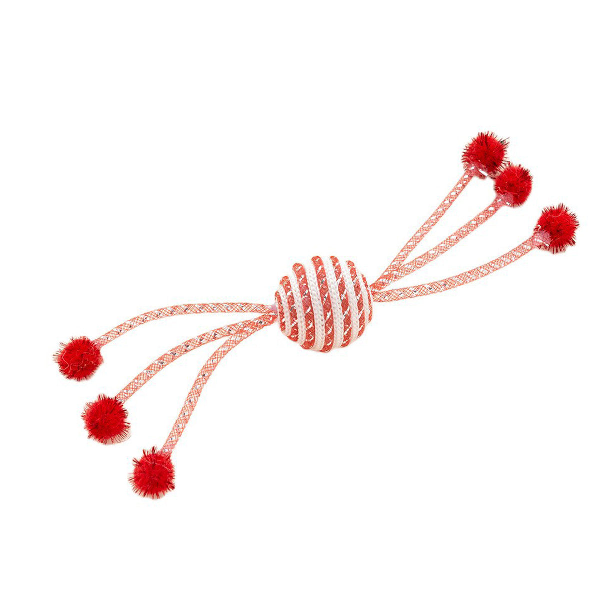JMT-010122 Interactive Cat Toy Set with Bite-Resistant Wool Ball and Sticks for Engaging Playtime