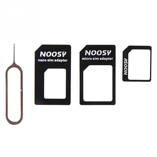 JMT-010634 Three-Piece SIM Card Set – Durable PC Material in Black and White