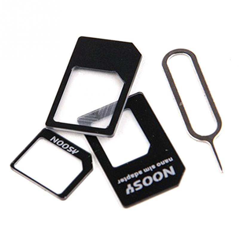 JMT-010634 Three-Piece SIM Card Set – Durable PC Material in Black and White
