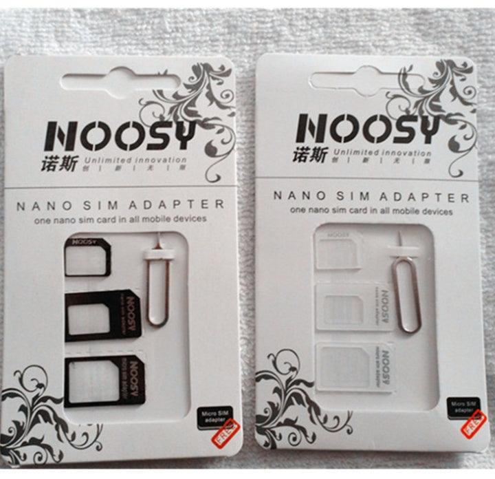 JMT-010634 Three-Piece SIM Card Set – Durable PC Material in Black and White