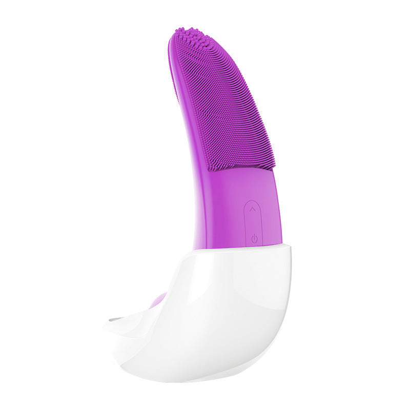 JMT-010698 Electric Silicone Face Washer - ABS Material, 3.7V, 2.5W, Compact Size for Effective Cleansing