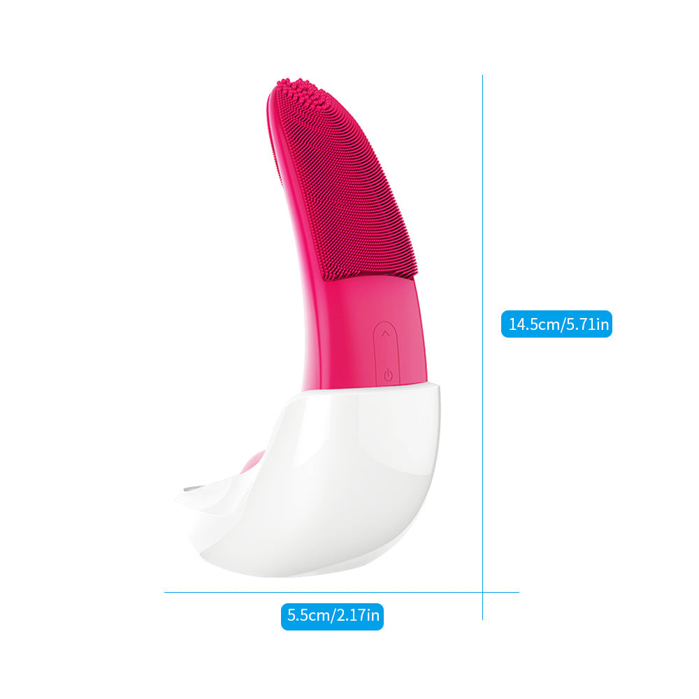 JMT-010698 Electric Silicone Face Washer - ABS Material, 3.7V, 2.5W, Compact Size for Effective Cleansing