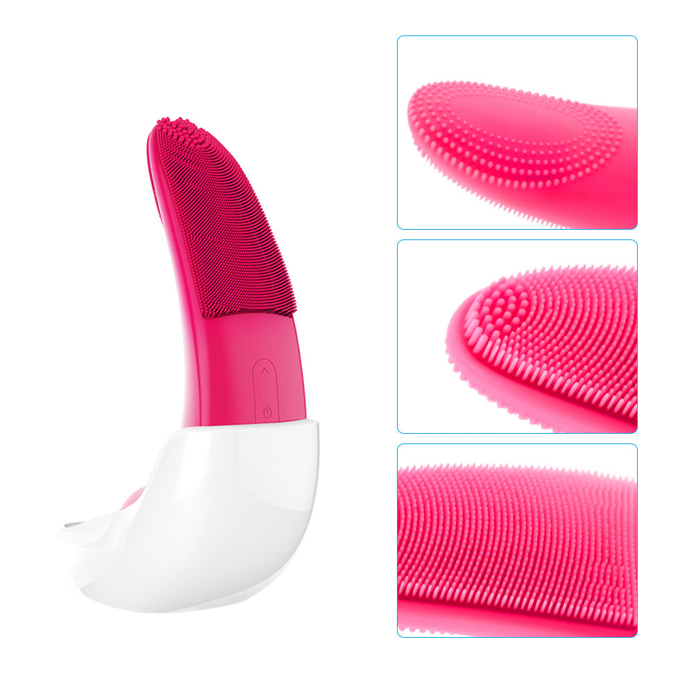 JMT-010698 Electric Silicone Face Washer - ABS Material, 3.7V, 2.5W, Compact Size for Effective Cleansing
