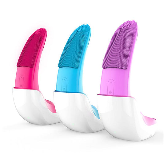 JMT-010698 Electric Silicone Face Washer - ABS Material, 3.7V, 2.5W, Compact Size for Effective Cleansing