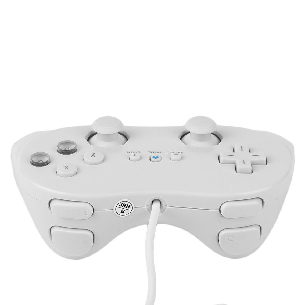 JMT-010762 Classic Wired Game Controller for Nintendo Wii with 8 Buttons and Comfortable Grip