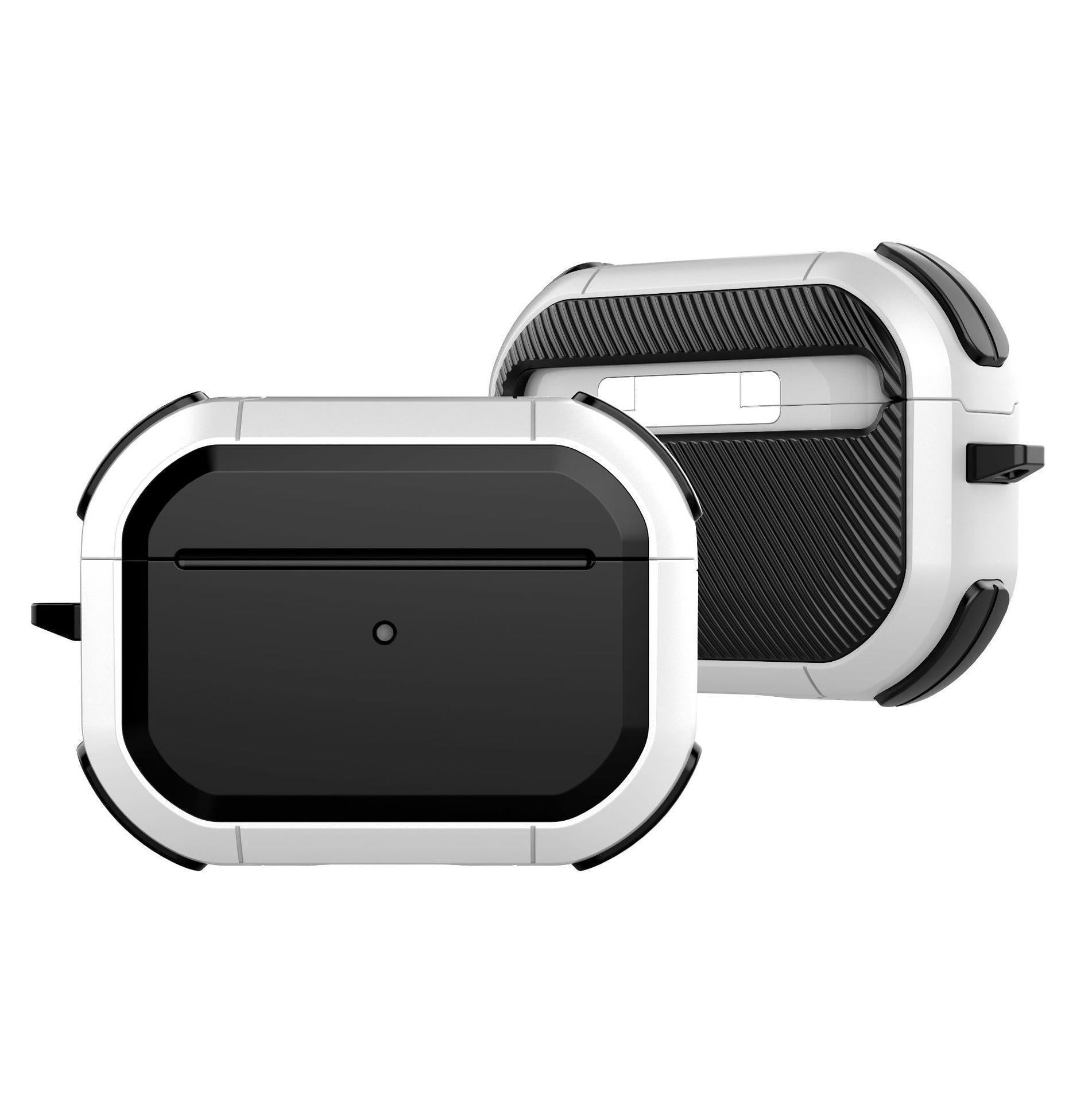 JMT-010954 AirPods Pro Flip Style Protective Sleeve - Camouflage Design, TPU and Plastic Material