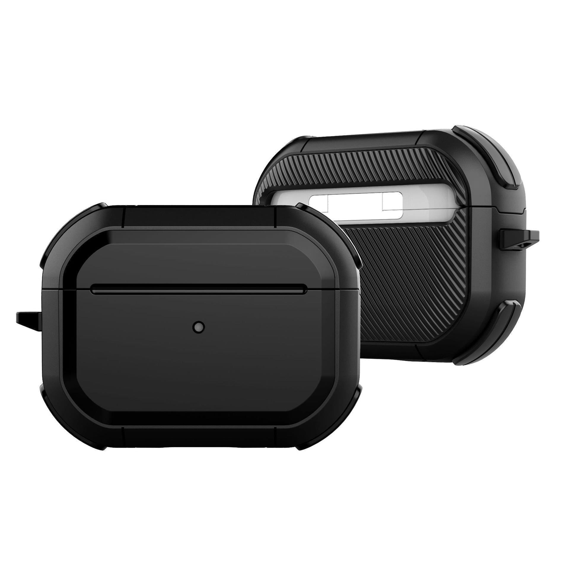 JMT-010954 AirPods Pro Flip Style Protective Sleeve - Camouflage Design, TPU and Plastic Material