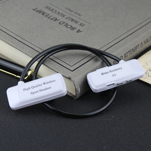 JMT-011274 F5 Wireless Bluetooth Headset with Stereo Sound and Multi-Point Connectivity