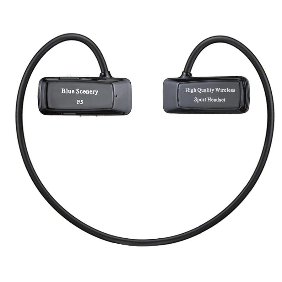 JMT-011274 F5 Wireless Bluetooth Headset with Stereo Sound and Multi-Point Connectivity