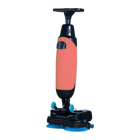 JMT-011914 Automatic Walk-Behind Floor Scrubber Machine for Home, Gym, and Factory Cleaning