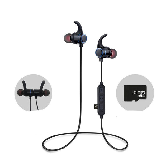 JMT-012426 Wireless Bluetooth Headset with Magnetic Design for Running and Music Playback