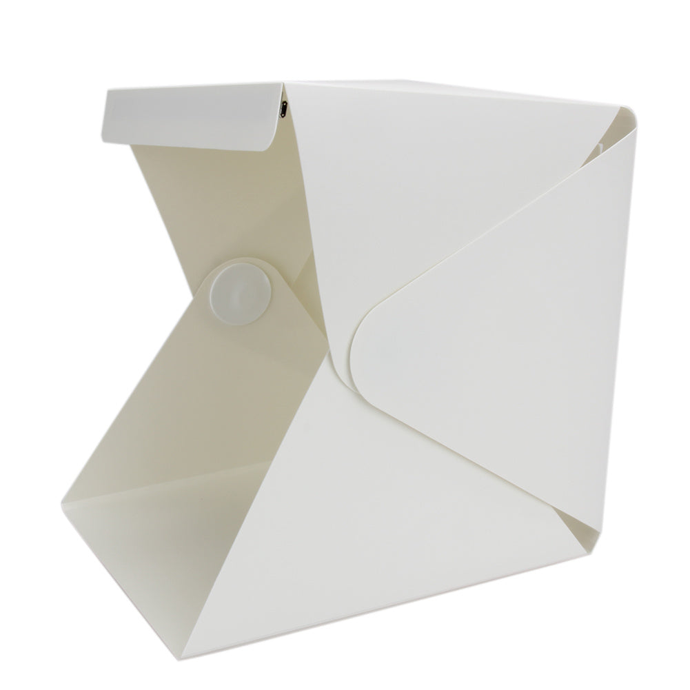JMT-013130 Portable LED Mini Photo Studio Light Box - 22.6 x 23 x 24 cm, White Softbox