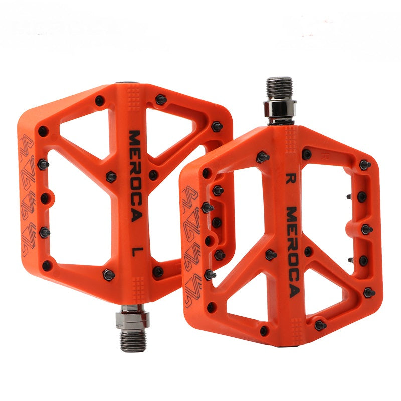 JMT-013130 Ultralight Nylon Mountain Bike Pedals with Wide Anti-Skid Design