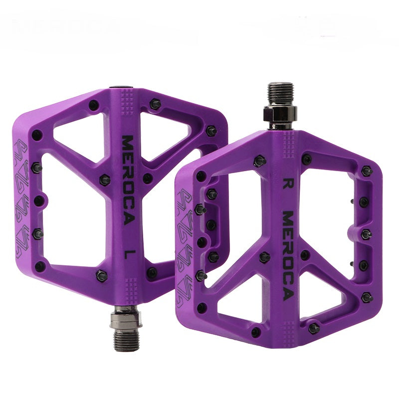 JMT-013130 Ultralight Nylon Mountain Bike Pedals with Wide Anti-Skid Design
