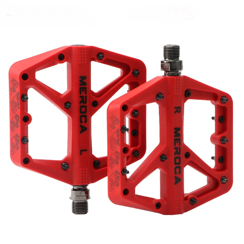 JMT-013130 Ultralight Nylon Mountain Bike Pedals with Wide Anti-Skid Design