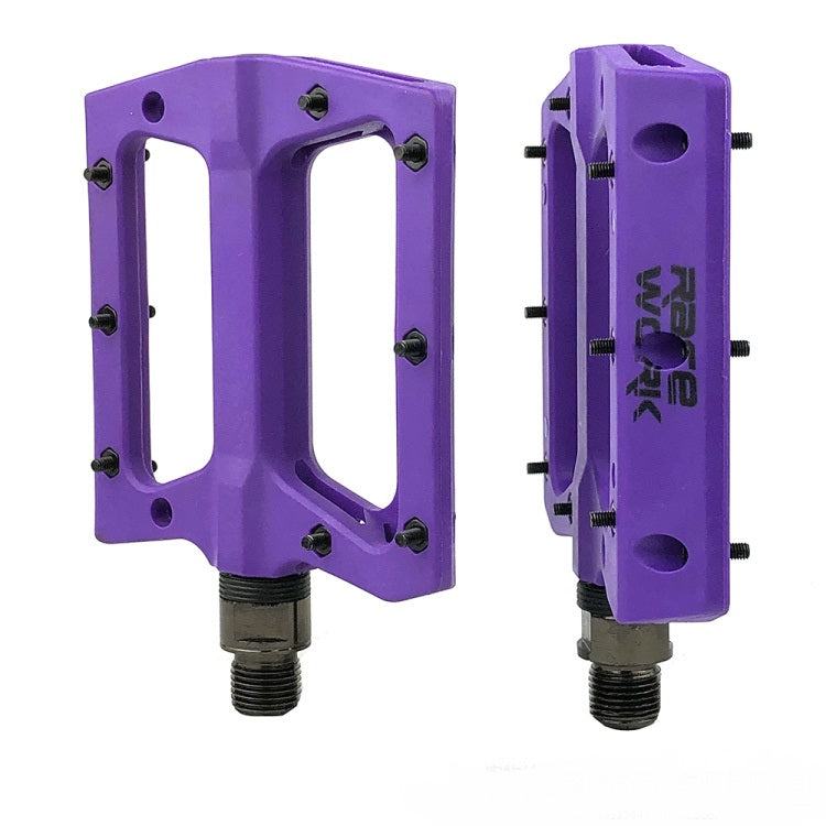 JMT-013130 Ultralight Nylon Mountain Bike Pedals with Wide Anti-Skid Design