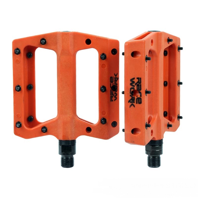 JMT-013130 Ultralight Nylon Mountain Bike Pedals with Wide Anti-Skid Design