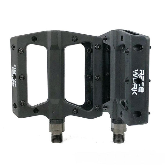 JMT-013130 Ultralight Nylon Mountain Bike Pedals with Wide Anti-Skid Design