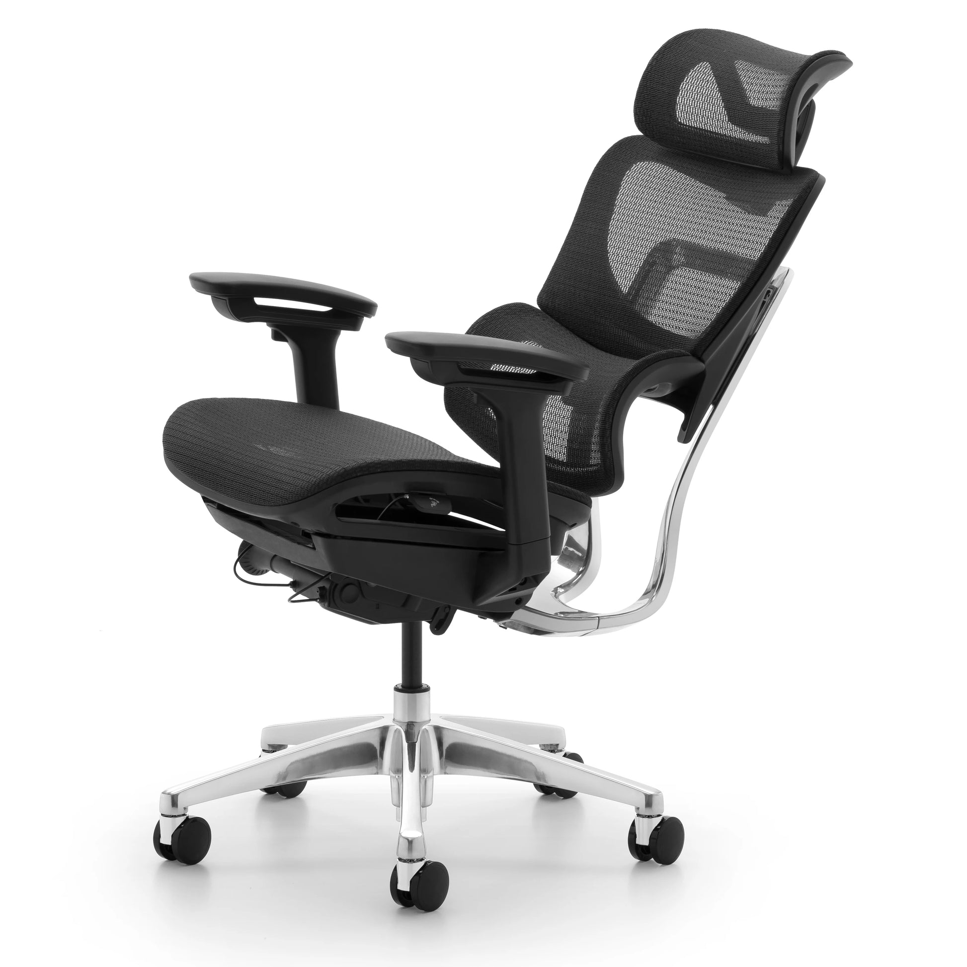 JMT-013194 Very Large Ergonomic Breathable Reclining Office Chair with Metal Frame for Computer Use
