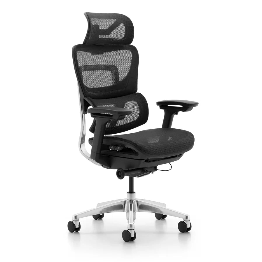 JMT-013194 Very Large Ergonomic Breathable Reclining Office Chair with Metal Frame for Computer Use