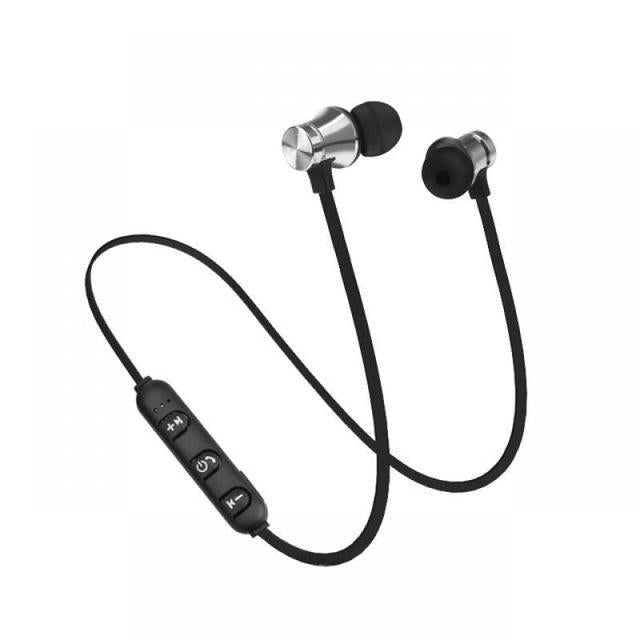 JMT-013258 Bluetooth Sports Earphones with Microphone and Noise Cancellation - Lightweight, Ergonomic Design, Foldable, HD Voice, 10m Range