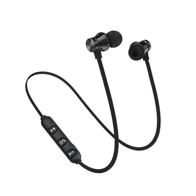 JMT-013258 Bluetooth Sports Earphones with Microphone and Noise Cancellation - Lightweight, Ergonomic Design, Foldable, HD Voice, 10m Range