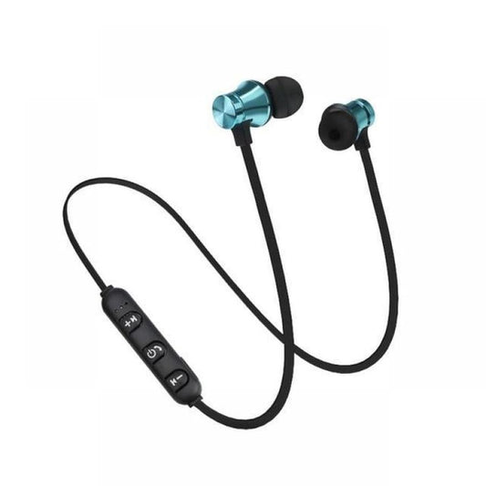 JMT-013258 Bluetooth Sports Earphones with Microphone and Noise Cancellation - Lightweight, Ergonomic Design, Foldable, HD Voice, 10m Range