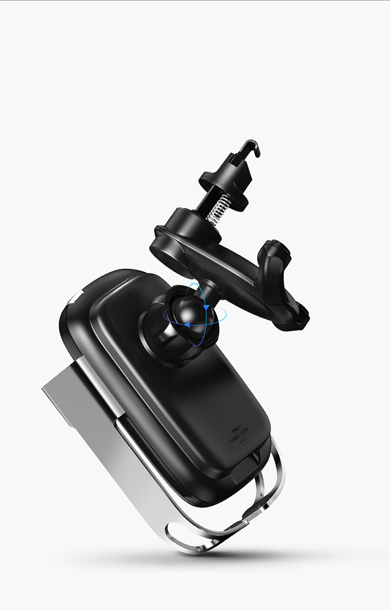 JMT-013450 Intelligent Infrared Gravity Bracket for Wireless Charging Mobile Phone Support in Vehicle Air Outlet