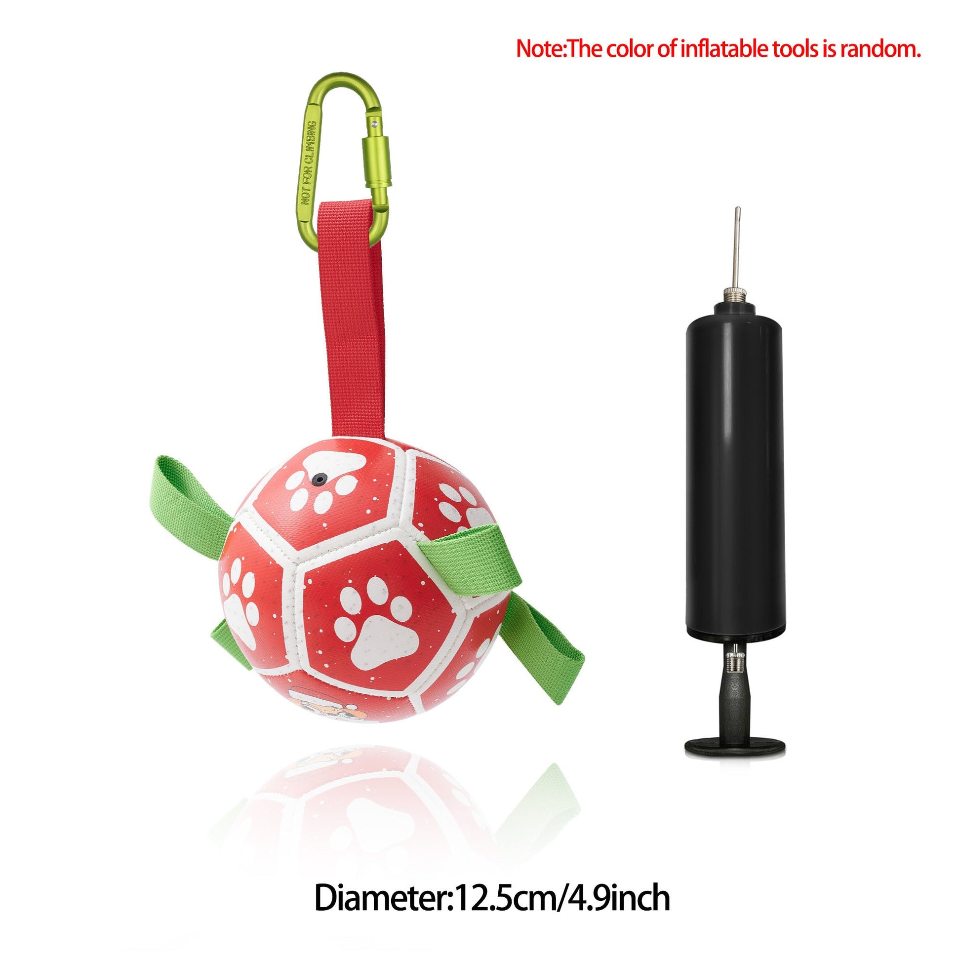 JMT-013578 Interactive Inflatable Dog Soccer Ball Toy for Training and Play – Perfect for Large Dogs