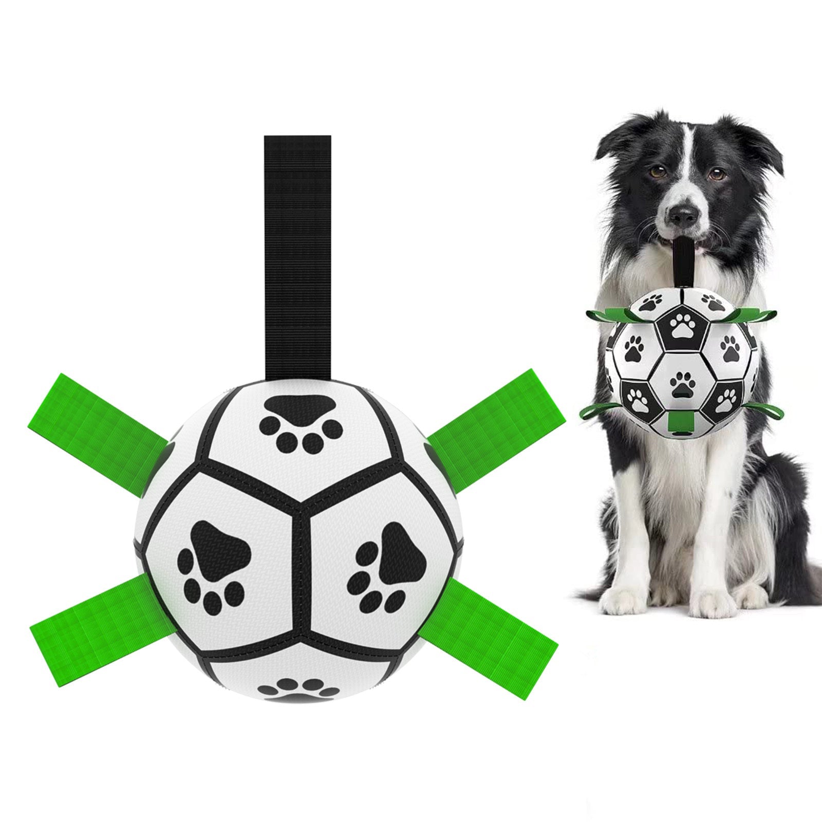 JMT-013578 Interactive Inflatable Dog Soccer Ball Toy for Training and Play – Perfect for Large Dogs
