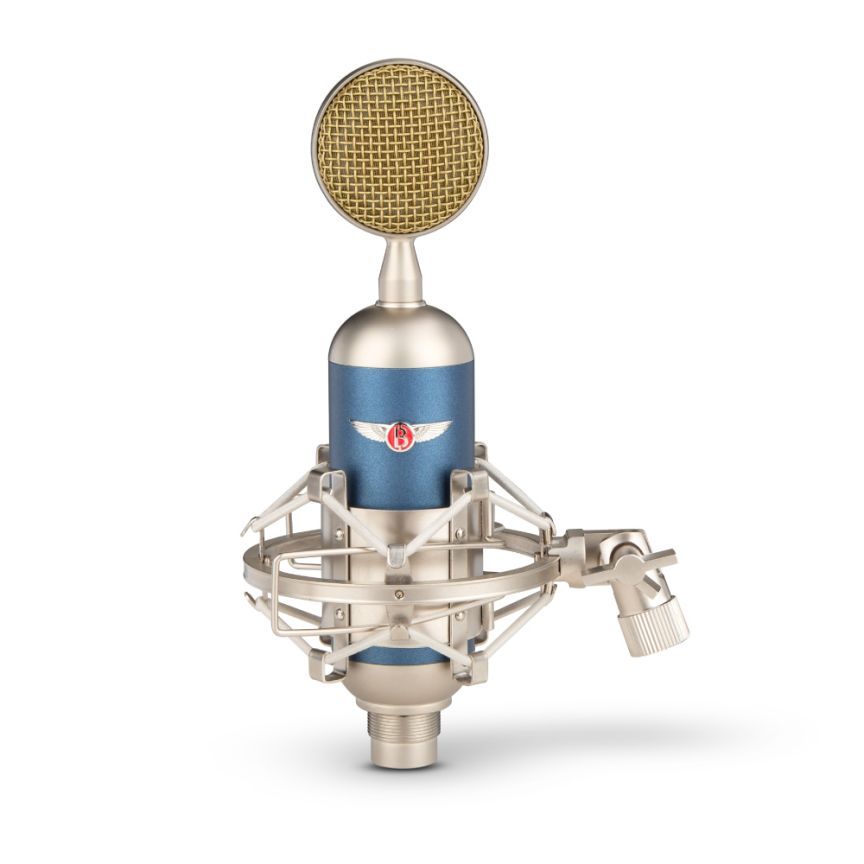 JMT-013770 Wireless External Microphone for Mobile Live Streaming with Shock Mount and Aluminum Box