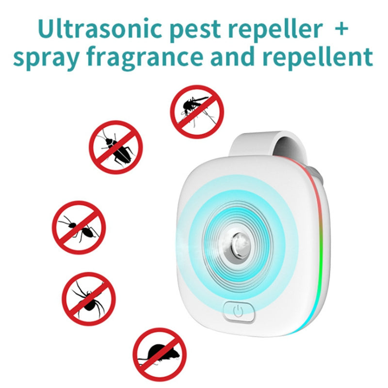 JMT-013834 Portable Ultrasonic Insect Repellent for Outdoor Use