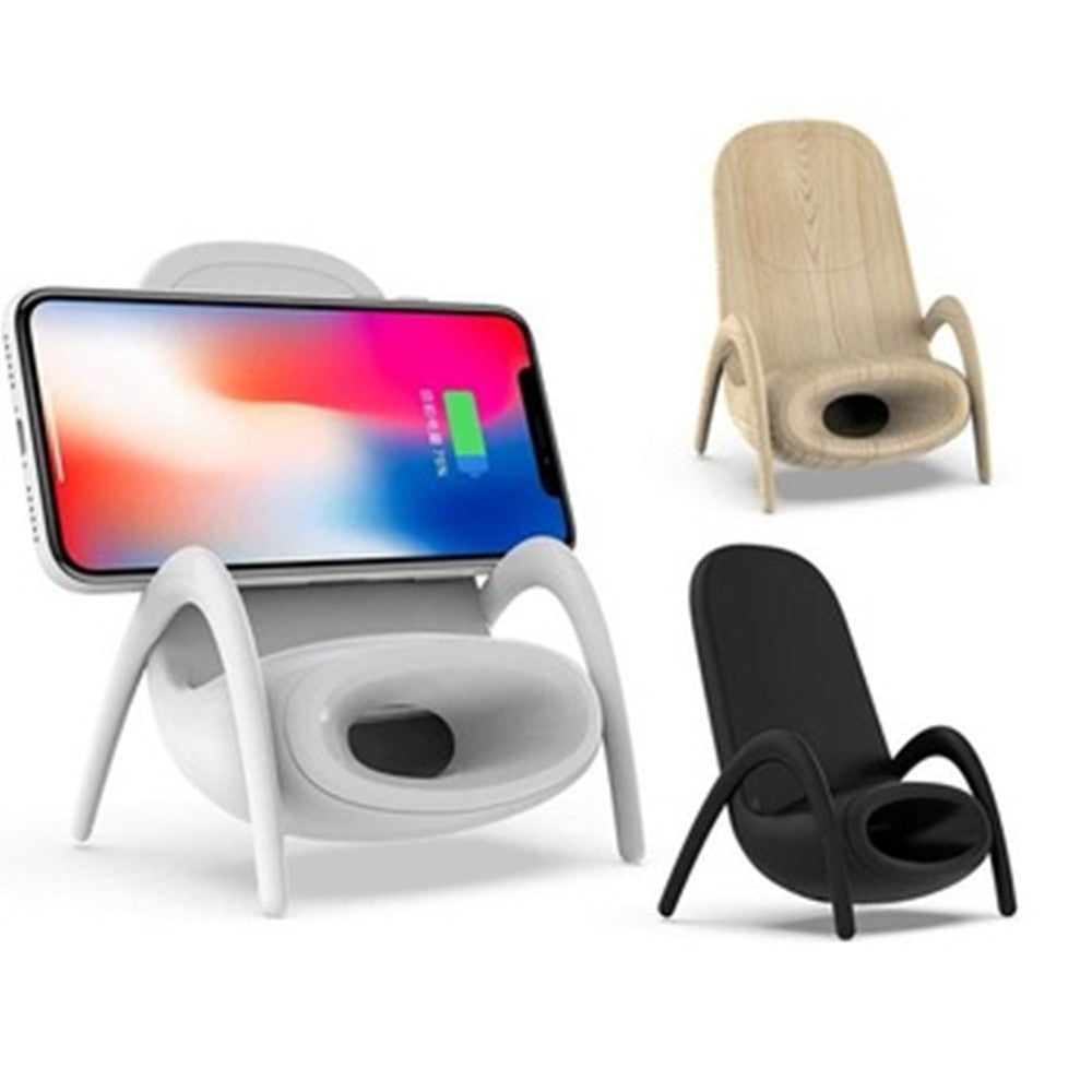 JMT-014090 Wireless Charging Base with Integrated Amplifier - Model WC-001, Compatible with Devices Up to 8mm