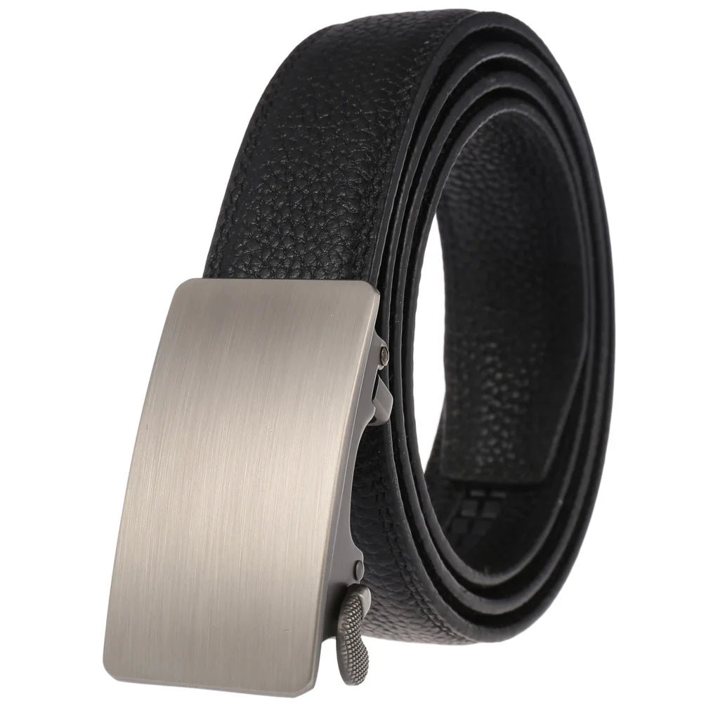 JMT-014346 Men's Genuine Leather Belt with Turquoise Inlay, Size 3.0, Model LY33-000015-5