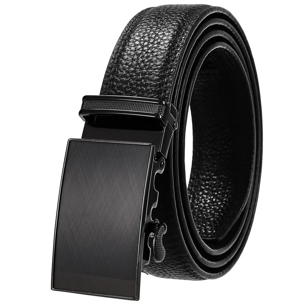 JMT-014346 Men's Genuine Leather Belt with Turquoise Inlay, Size 3.0, Model LY33-000015-5
