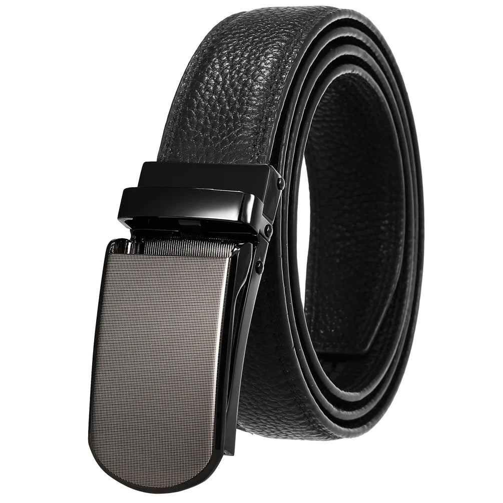 JMT-014346 Men's Genuine Leather Belt with Turquoise Inlay, Size 3.0, Model LY33-000015-5