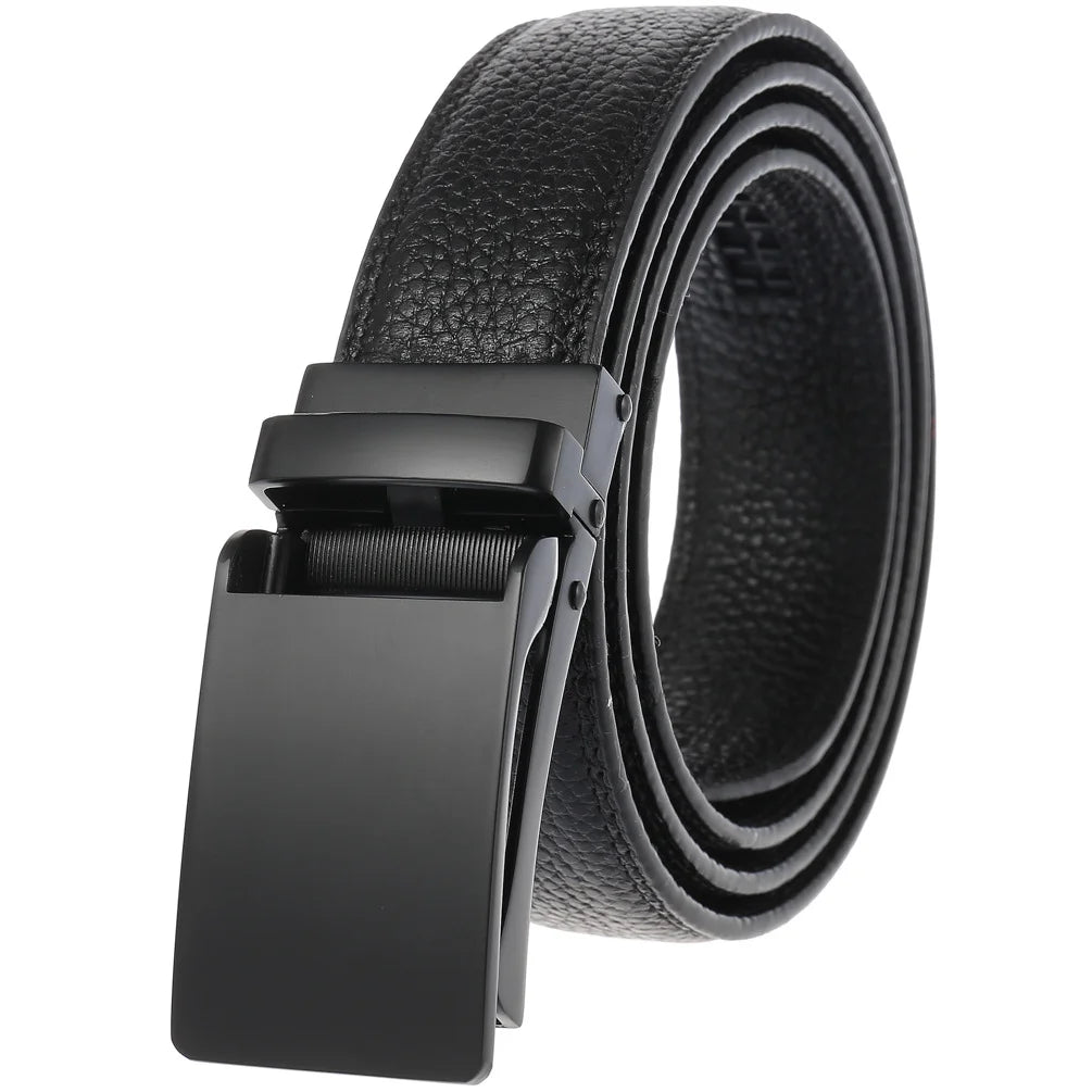 JMT-014346 Men's Genuine Leather Belt with Turquoise Inlay, Size 3.0, Model LY33-000015-5
