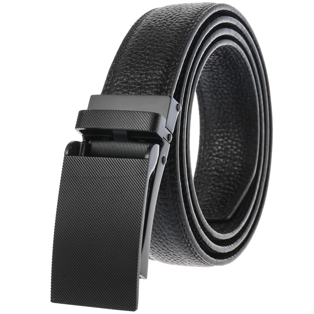 JMT-014346 Men's Genuine Leather Belt with Turquoise Inlay, Size 3.0, Model LY33-000015-5
