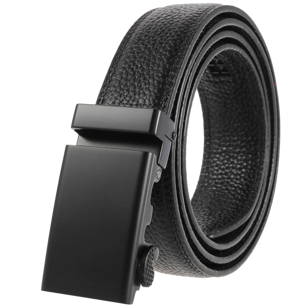 JMT-014346 Men's Genuine Leather Belt with Turquoise Inlay, Size 3.0, Model LY33-000015-5