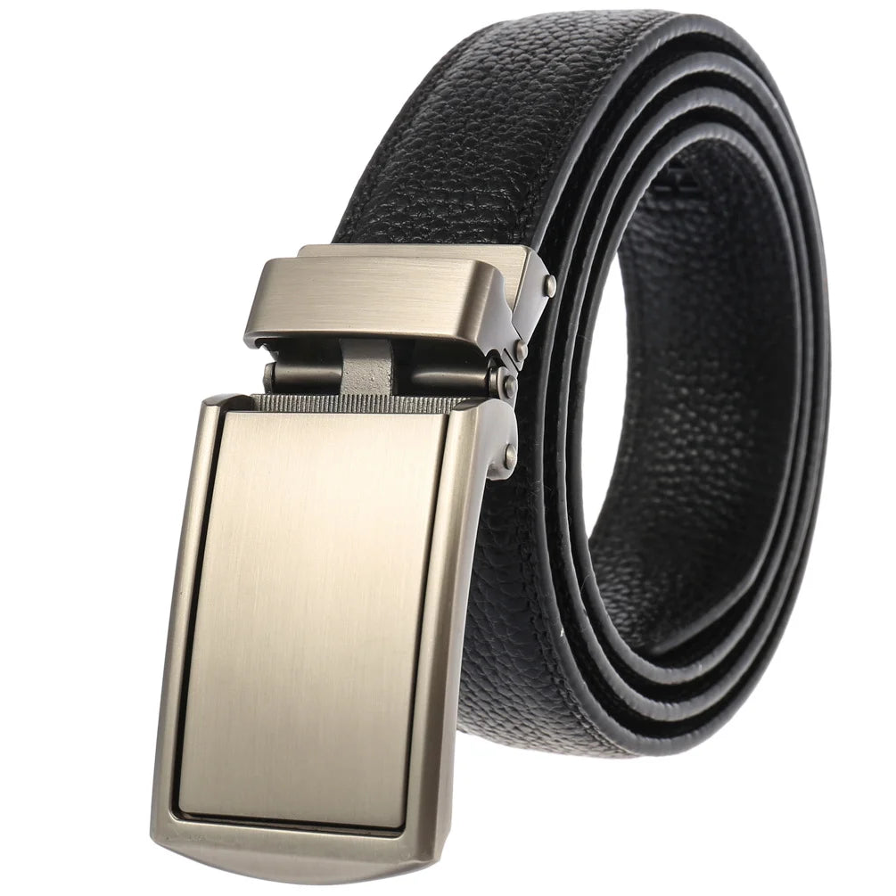 JMT-014346 Men's Genuine Leather Belt with Turquoise Inlay, Size 3.0, Model LY33-000015-5